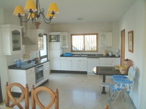 Open plan Kitchen.